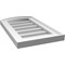 Ekena Millwork Arch Top Surface Mount PVC Gable Vent: Functional, w/ 2"W x 1-1/2"P Brickmould Frame, 12"W x 20"H GVPAR12X2002SF - alternate 5